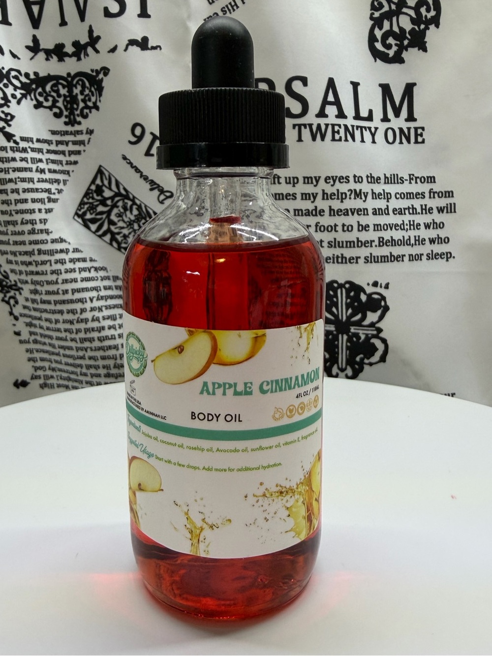 New Dillpicky Apple Cinnamon Body Oil